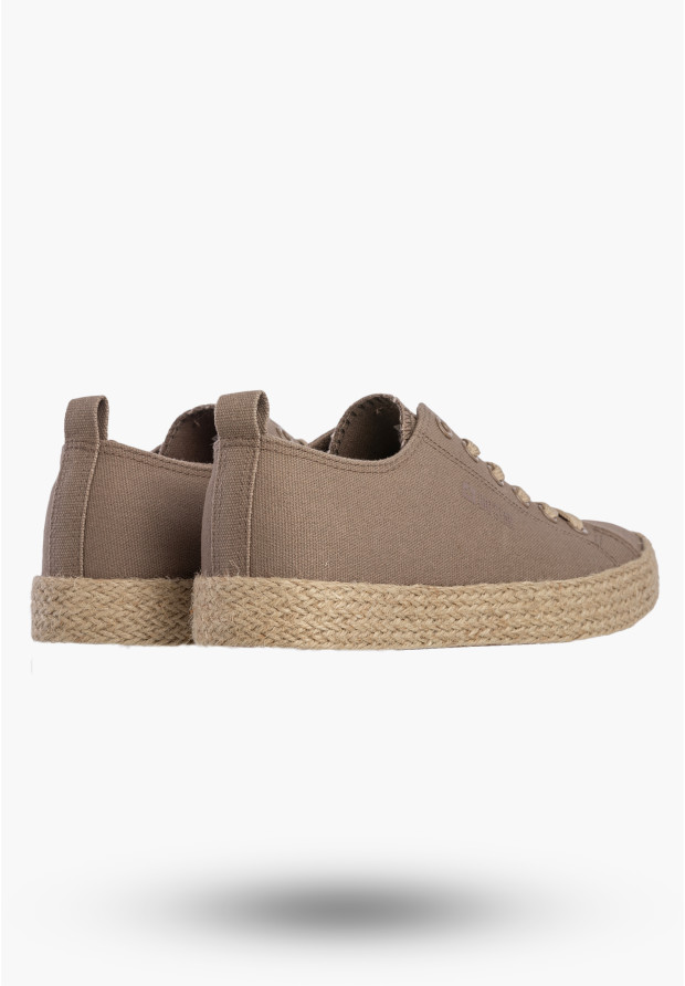 Trampki Damskie BIG STAR Sportowe Buty Espadryle Casual Brązowe TT274099