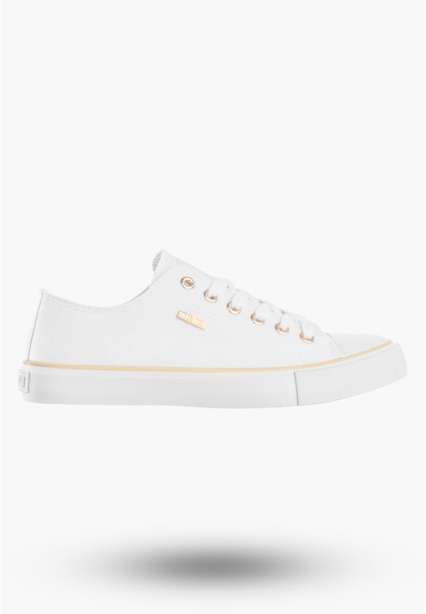 Trampki Damskie BIG STAR Buty Klasyczne Sportowe Białe TT274772