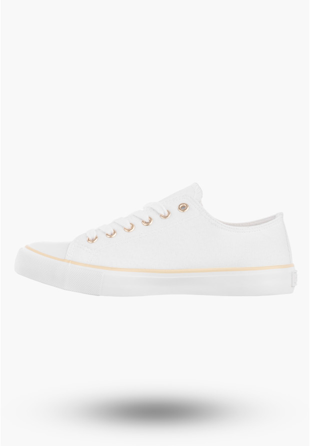 Trampki Damskie BIG STAR Buty Klasyczne Sportowe Białe TT274772