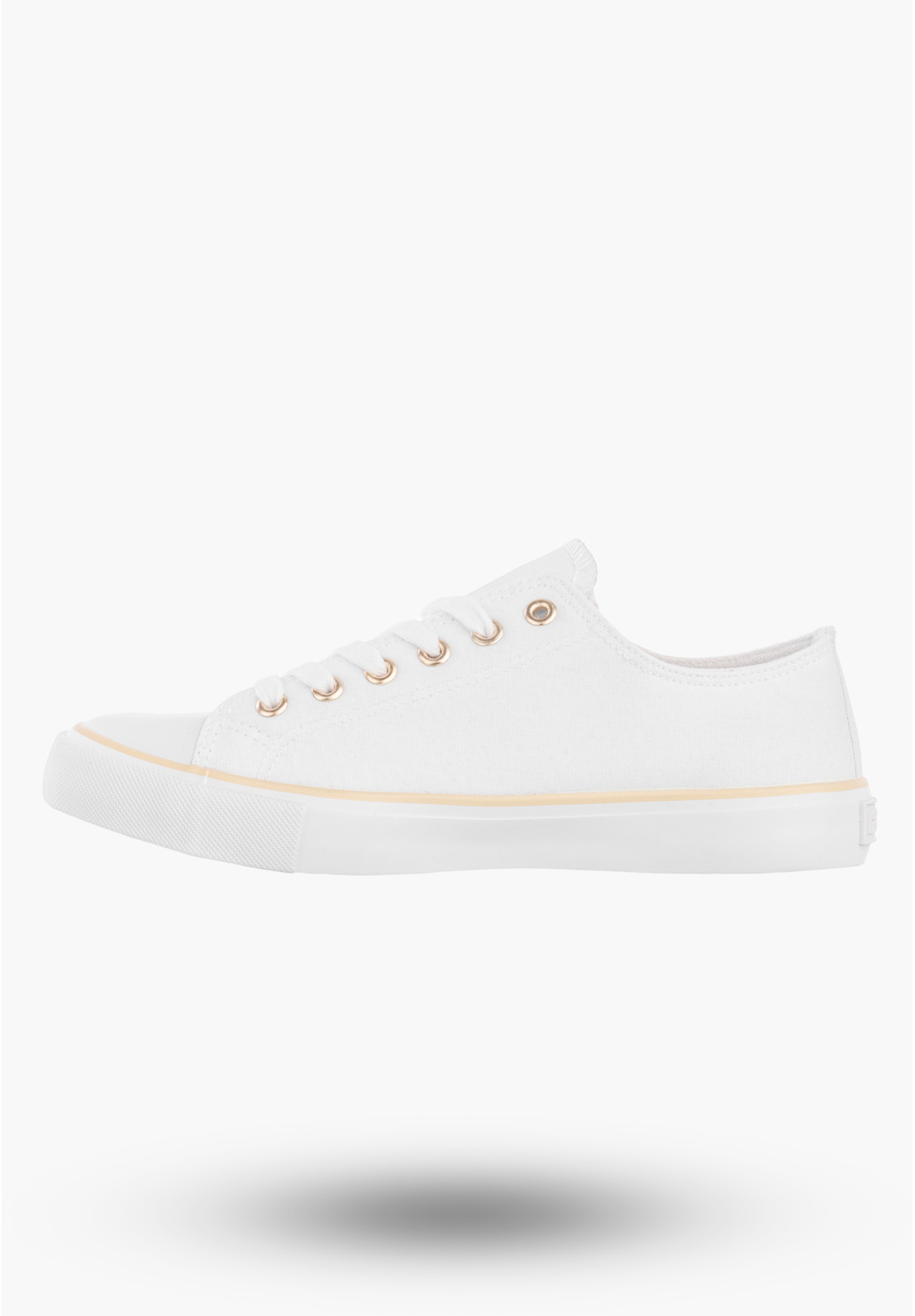 Trampki Damskie BIG STAR Buty Klasyczne Sportowe Białe TT274772