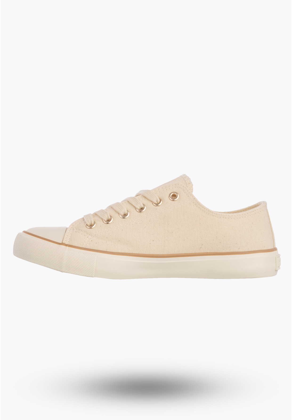 Trampki Damskie BIG STAR Buty Klasyczne Sportowe Beżowe TT274773