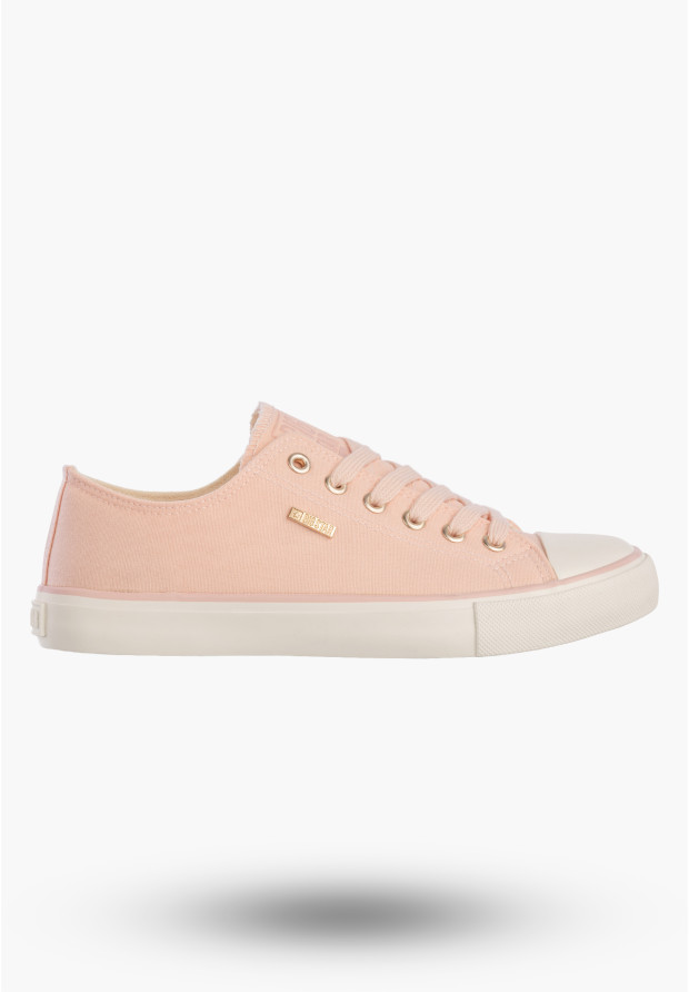Trampki Damskie BIG STAR Buty Klasyczne Sportowe Różowe TT274776