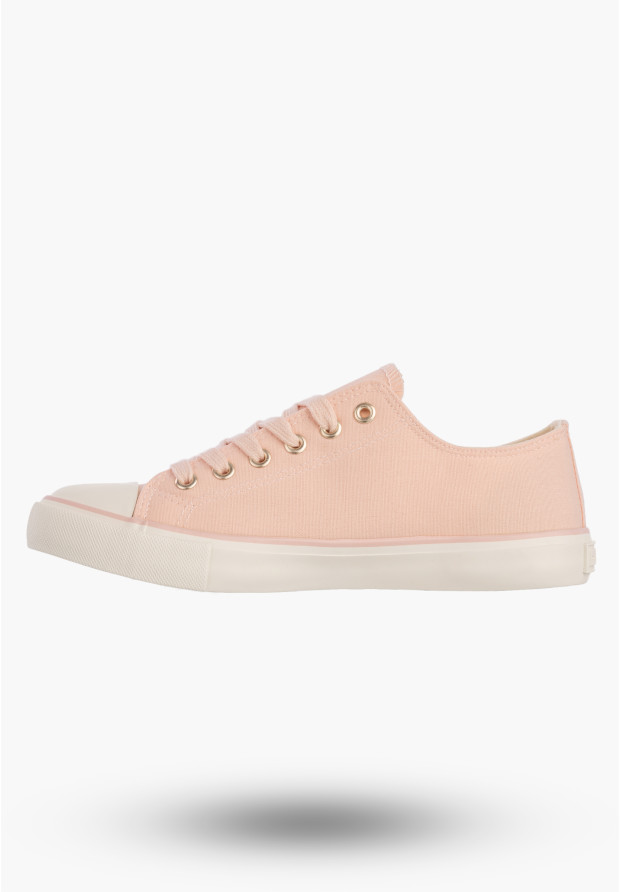 Trampki Damskie BIG STAR Buty Klasyczne Sportowe Różowe TT274776