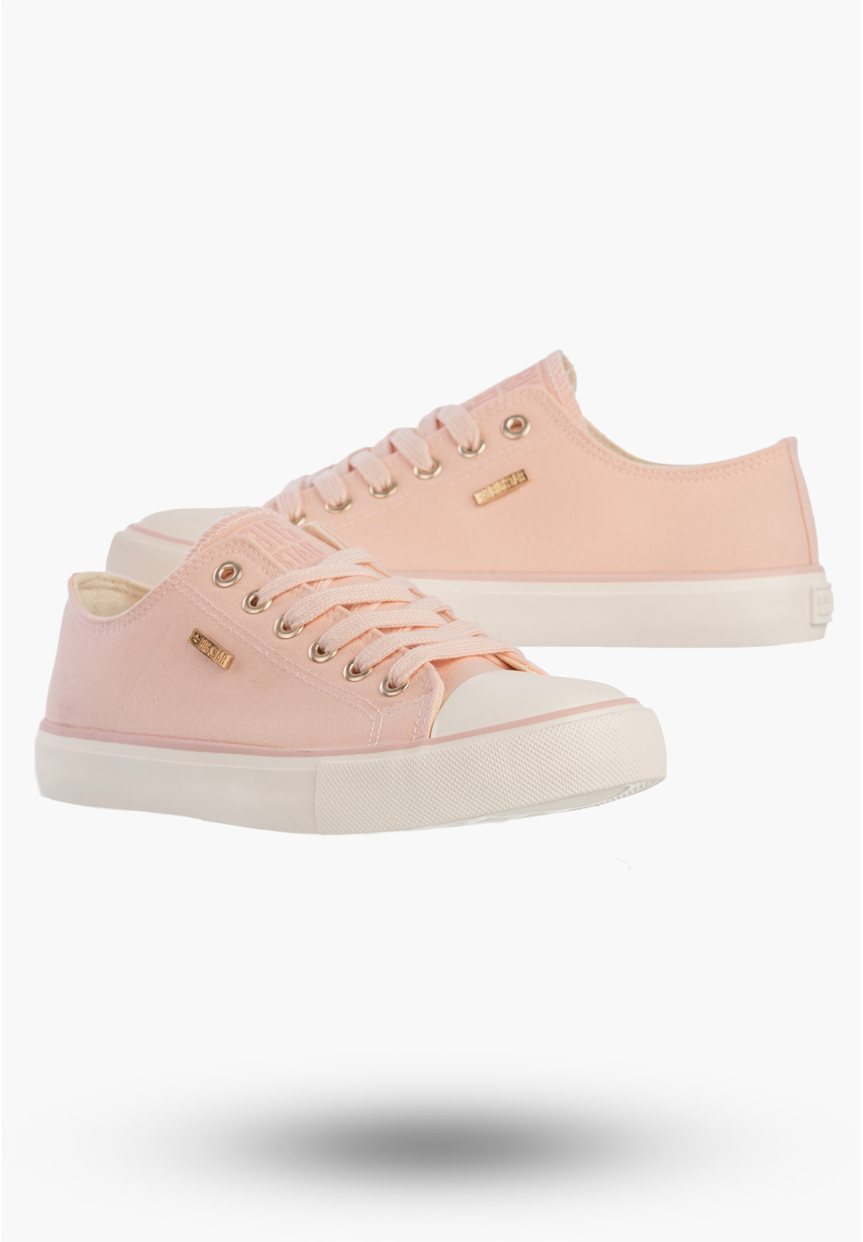 Trampki Damskie BIG STAR Buty Klasyczne Sportowe Różowe TT274776