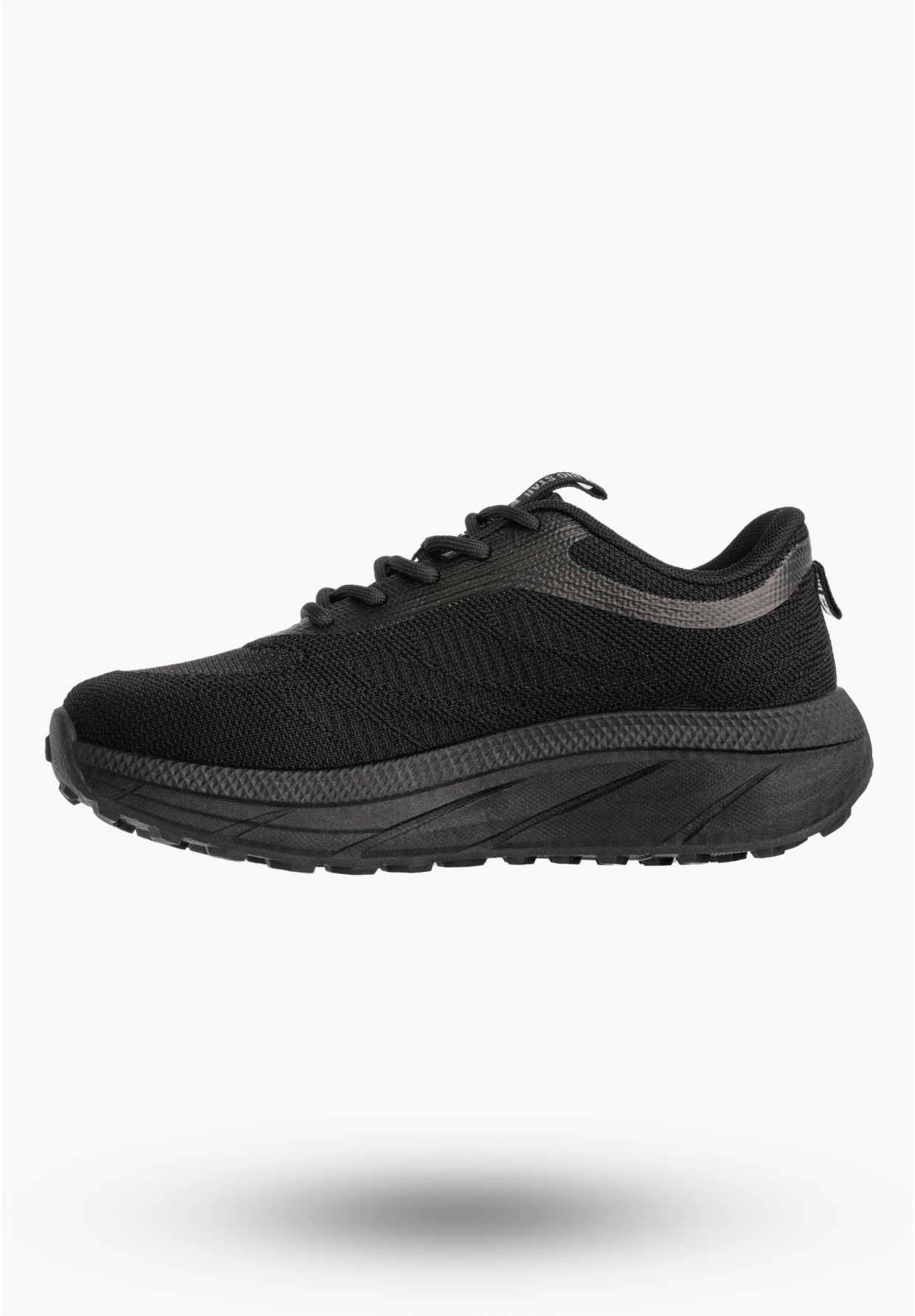 Sneakersy Damskie BIG STAR Buty Sportowe Na Platformie Czarne TT274344