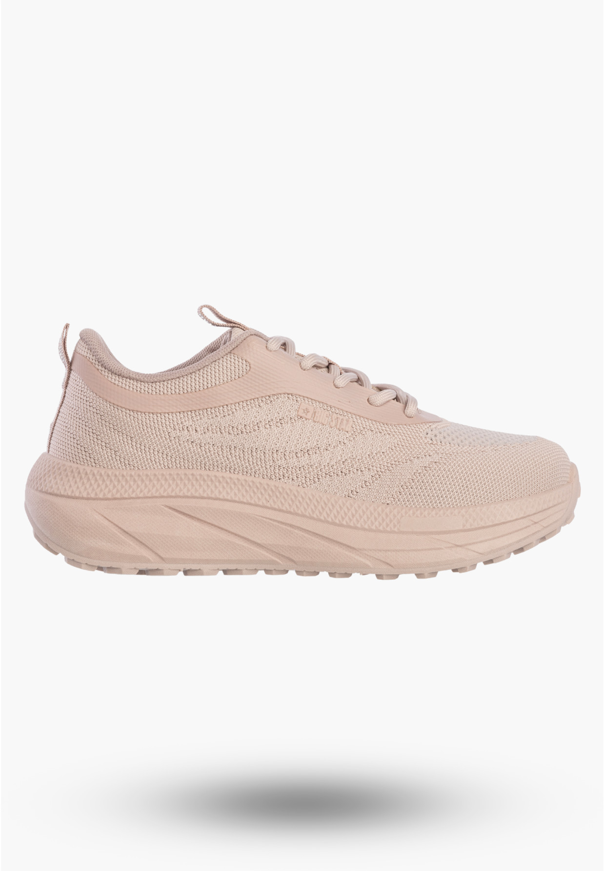 Sneakersy Damskie BIG STAR Buty Sportowe Na Platformie Różowe TT274343
