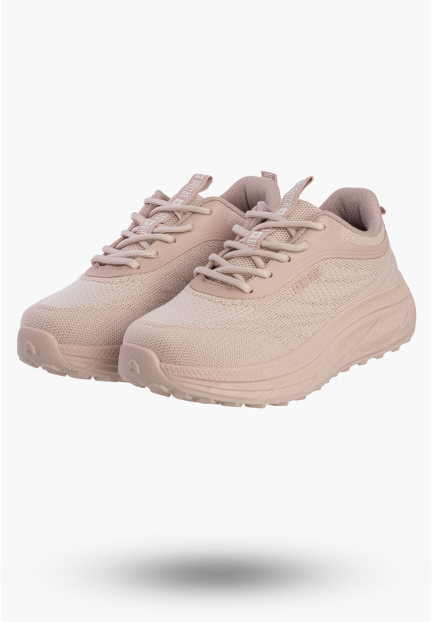 Sneakersy Damskie BIG STAR Buty Sportowe Na Platformie Różowe TT274343