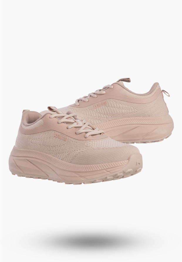 Sneakersy Damskie BIG STAR Buty Sportowe Na Platformie Różowe TT274343