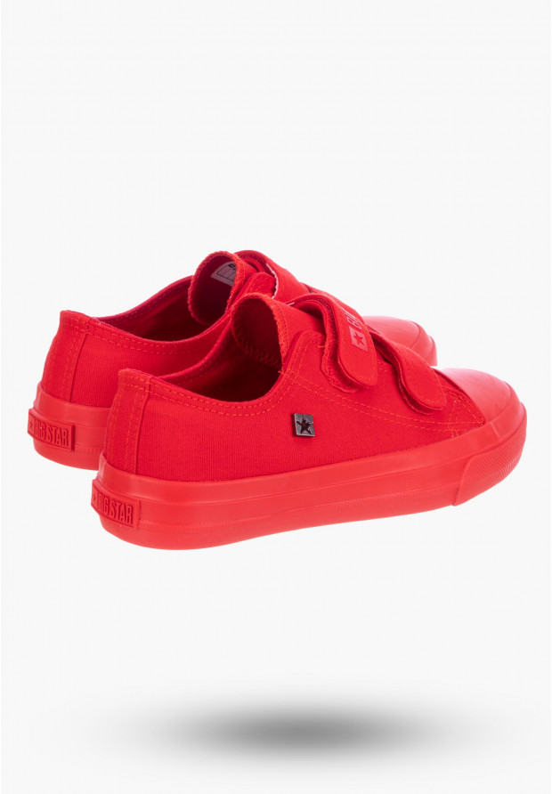 Trampki Dziecięce BIG STAR Czerwone FF374097