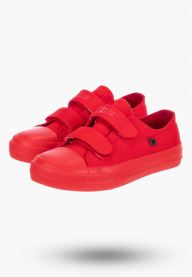 Trampki Dziecięce BIG STAR Czerwone FF374097