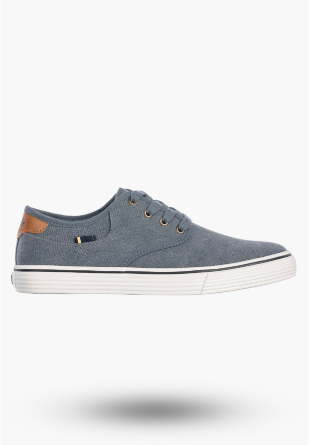 Tenisówki Męskie Wrangler Buty Sportowe Niskie Sneakersy Denim CALYPSO DERBY C MEN LOW