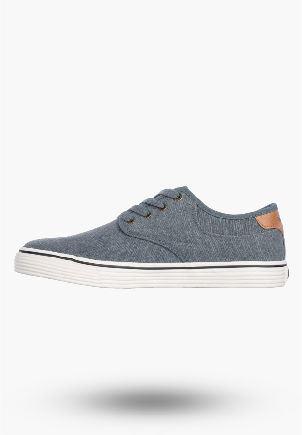 Tenisówki Męskie Wrangler Buty Sportowe Niskie Sneakersy Denim CALYPSO DERBY C MEN LOW