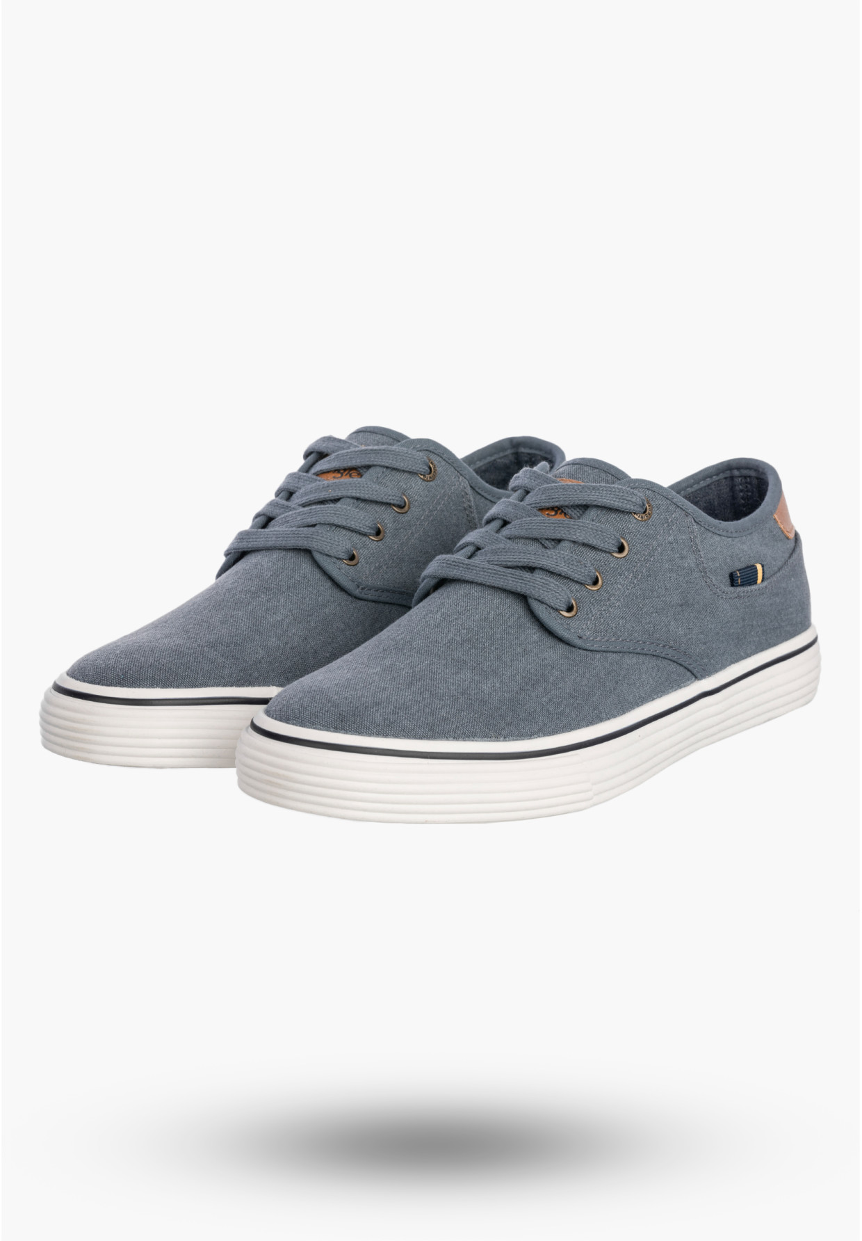 Tenisówki Męskie Wrangler Buty Sportowe Niskie Sneakersy Denim CALYPSO DERBY C MEN LOW