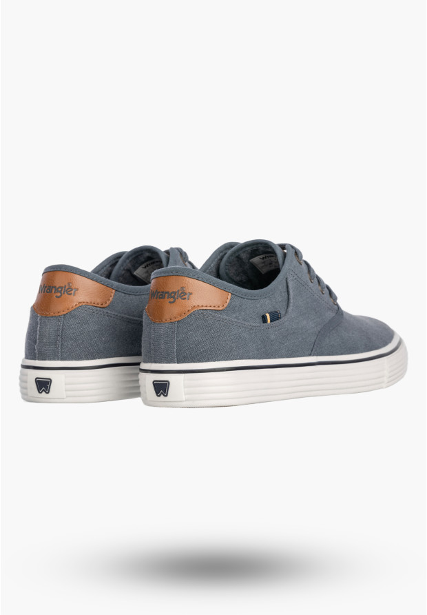Tenisówki Męskie Wrangler Buty Sportowe Niskie Sneakersy Denim CALYPSO DERBY C MEN LOW