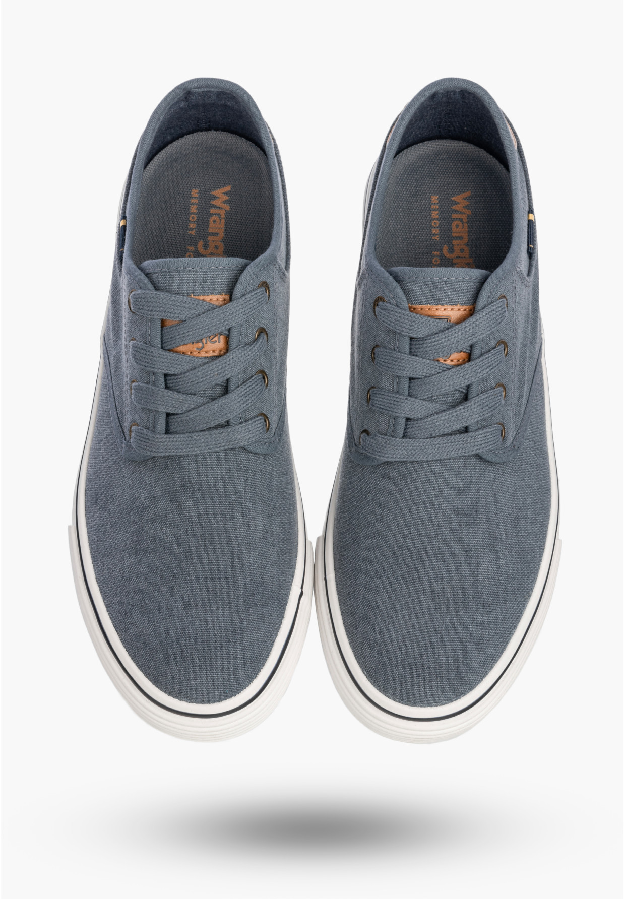 Tenisówki Męskie Wrangler Buty Sportowe Niskie Sneakersy Denim CALYPSO DERBY C MEN LOW