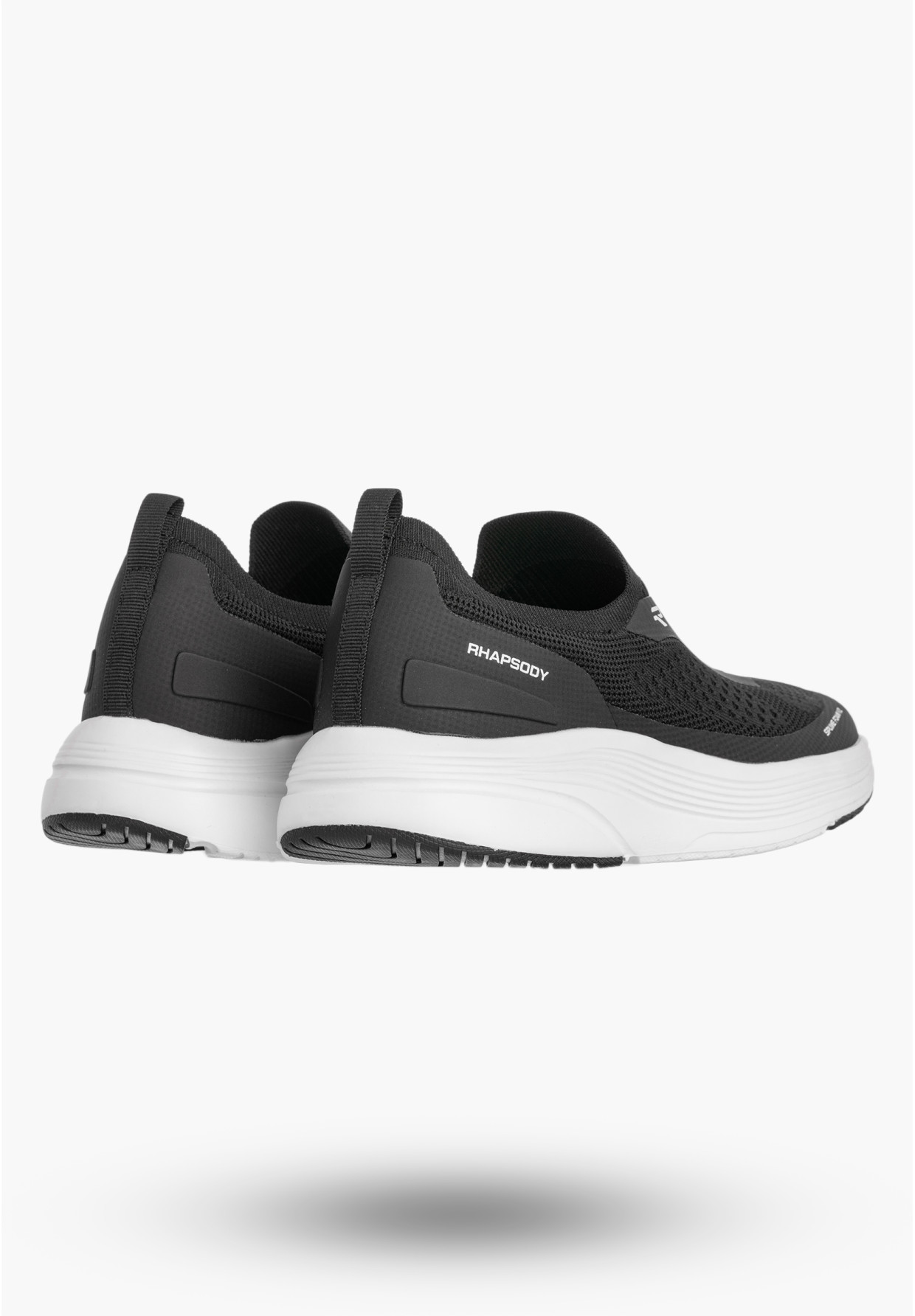 Sneakersy Młodzieżowe Buty Sportowe Wsuwane Lekkie Czarne American Club RH 182