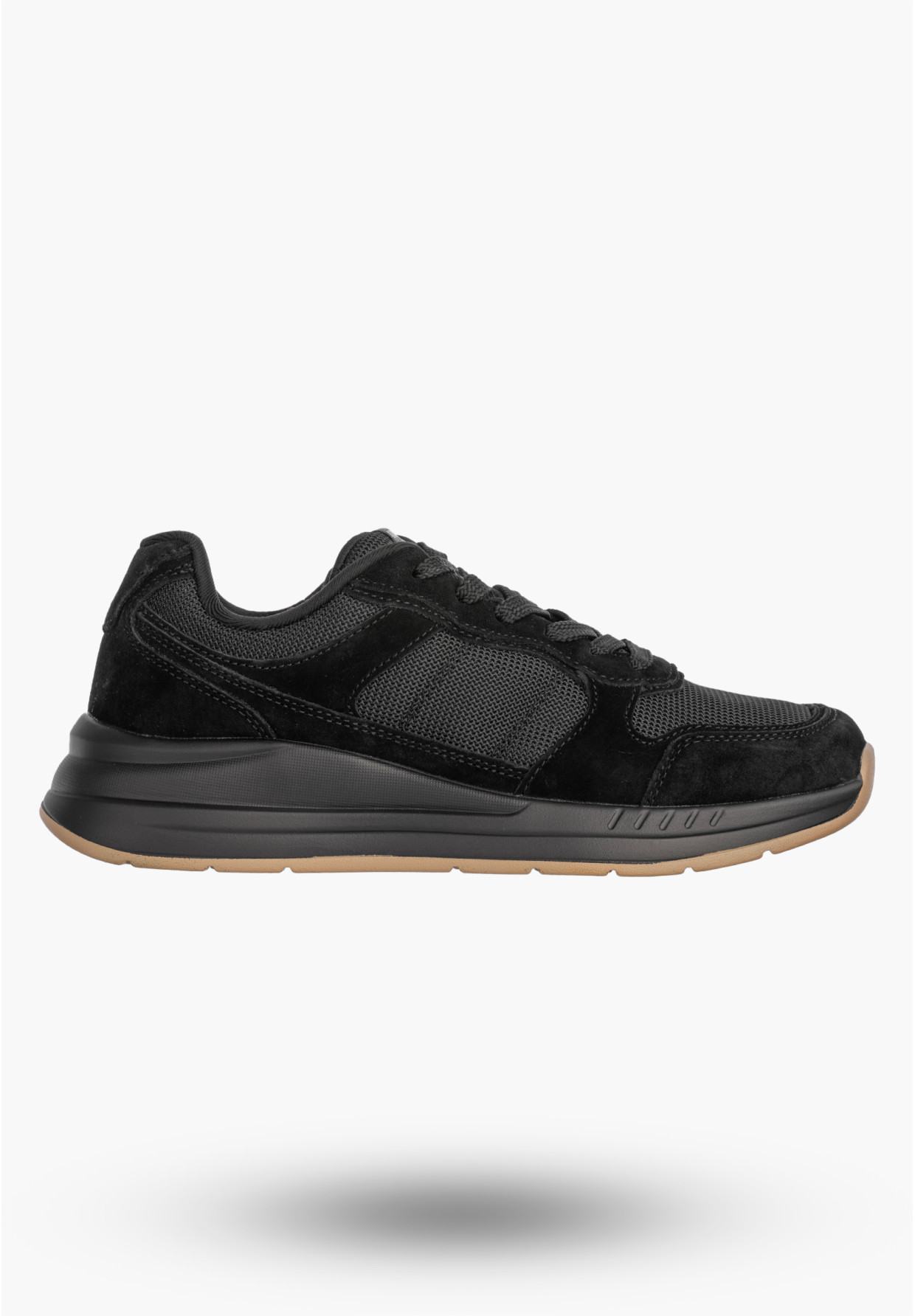 Sneakersy Damskie Buty Sportowe Casual Lekkie Czarne American Club LE08