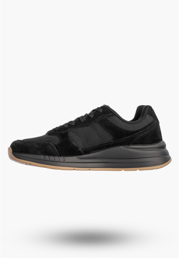 Sneakersy Damskie Buty Sportowe Casual Lekkie Czarne American Club LE08
