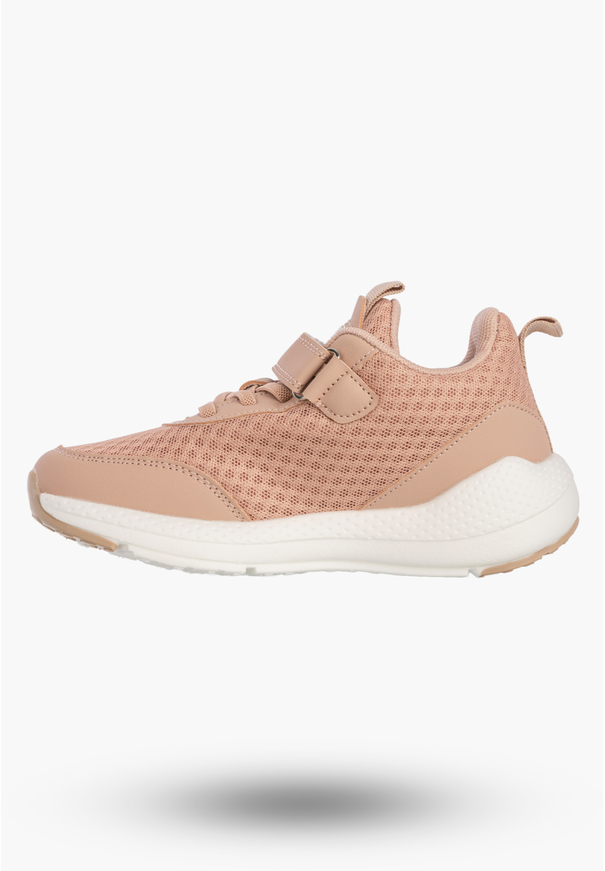 Sneakersy Dziecięce Buty Sportowe Na Rzepy Lekkie Wygodne Różowe APAWWA G661/G662
