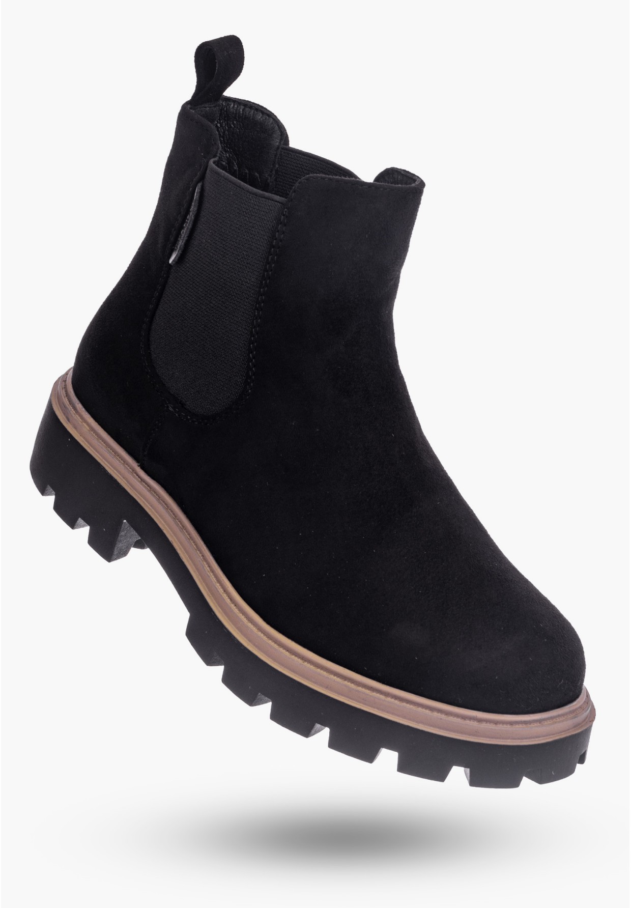Botki Damskie Czarne BIG STAR MM274372