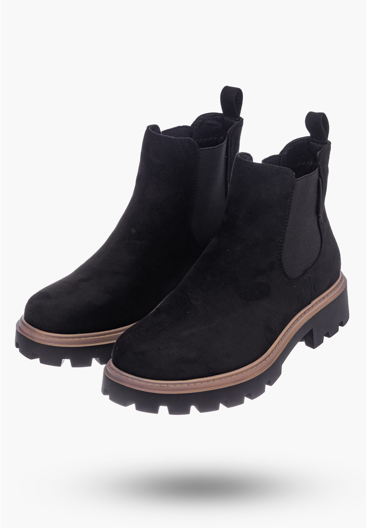 Botki Damskie Czarne BIG STAR MM274372