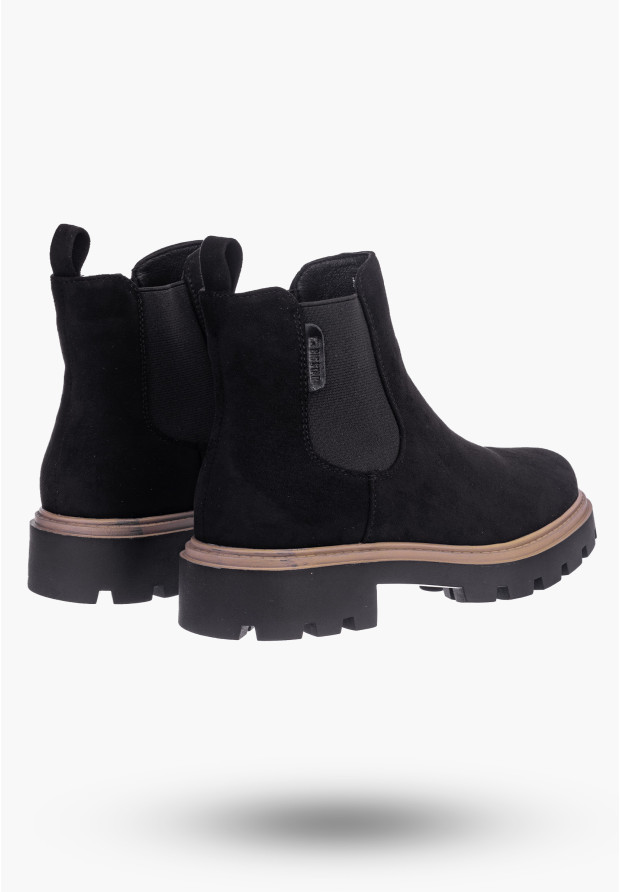 Botki Damskie Czarne BIG STAR MM274372