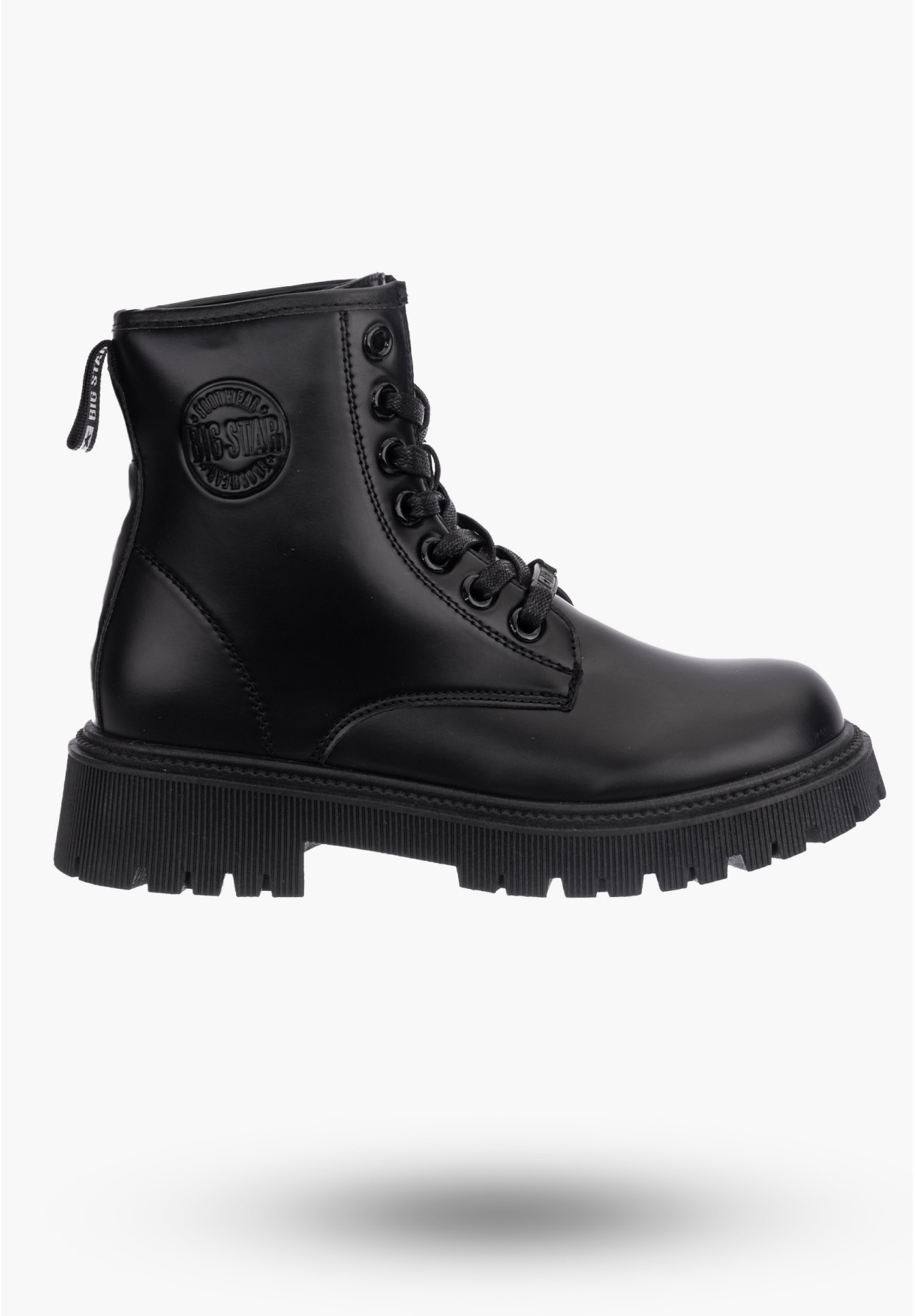 Botki Damskie Czarne BIG STAR MM274375