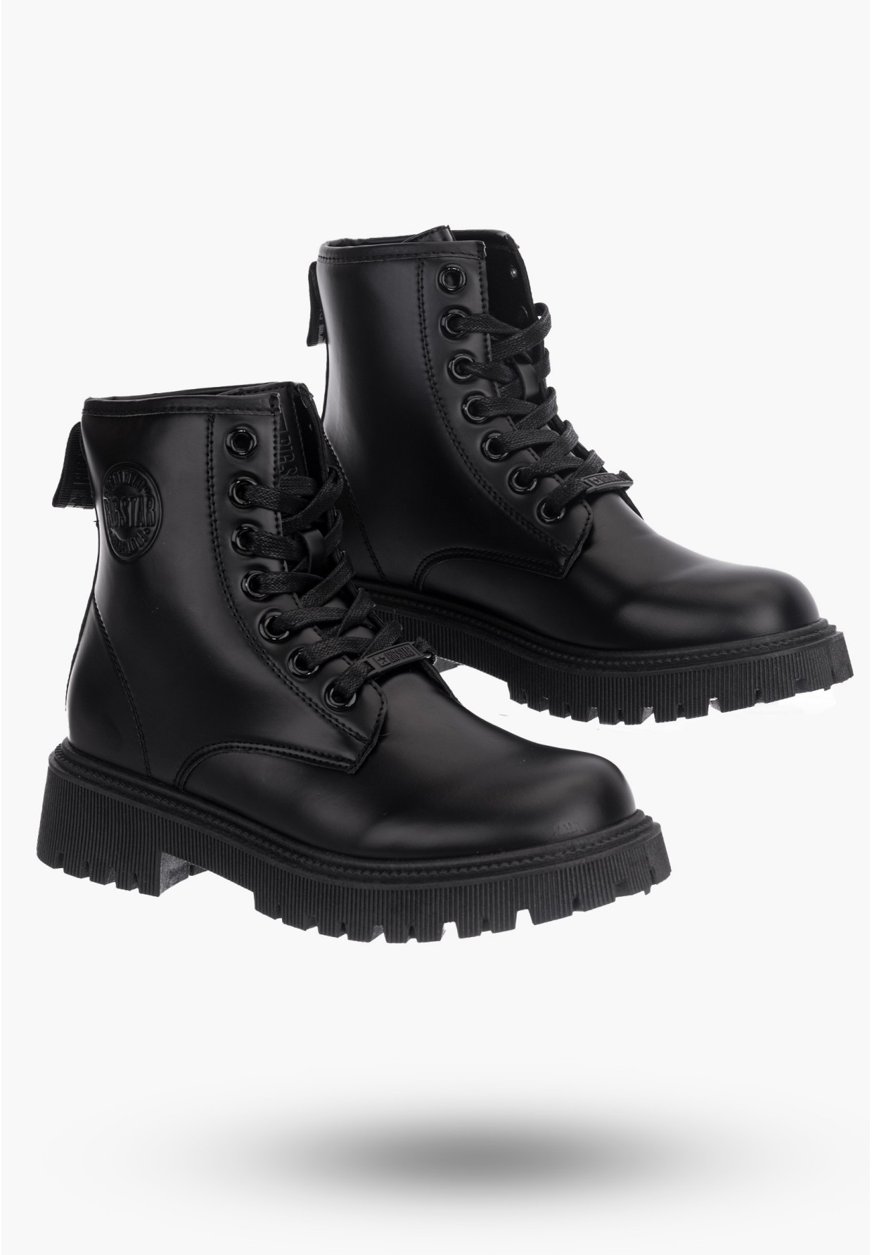 Botki Damskie Czarne BIG STAR MM274375