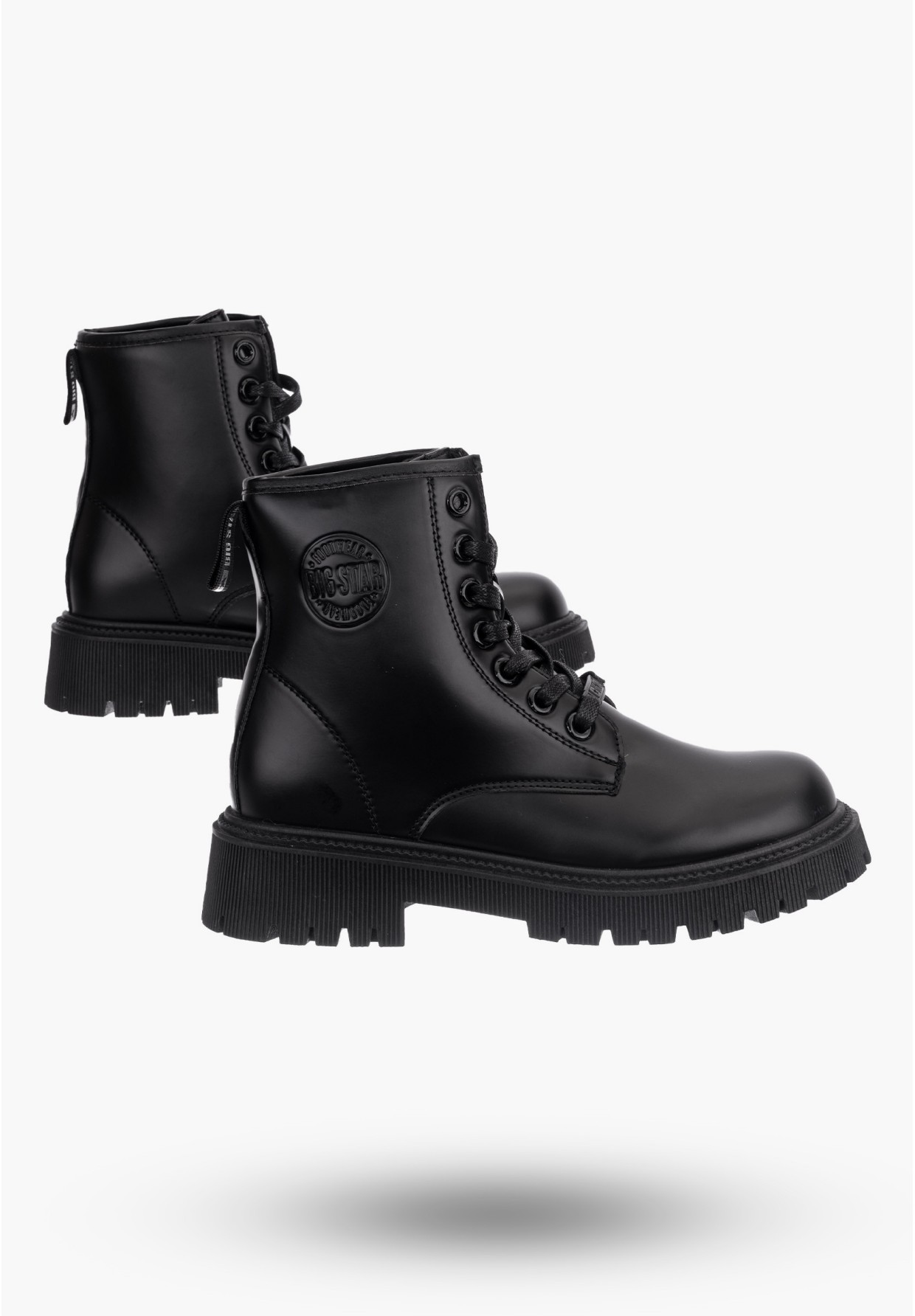 Botki Damskie Czarne BIG STAR MM274375