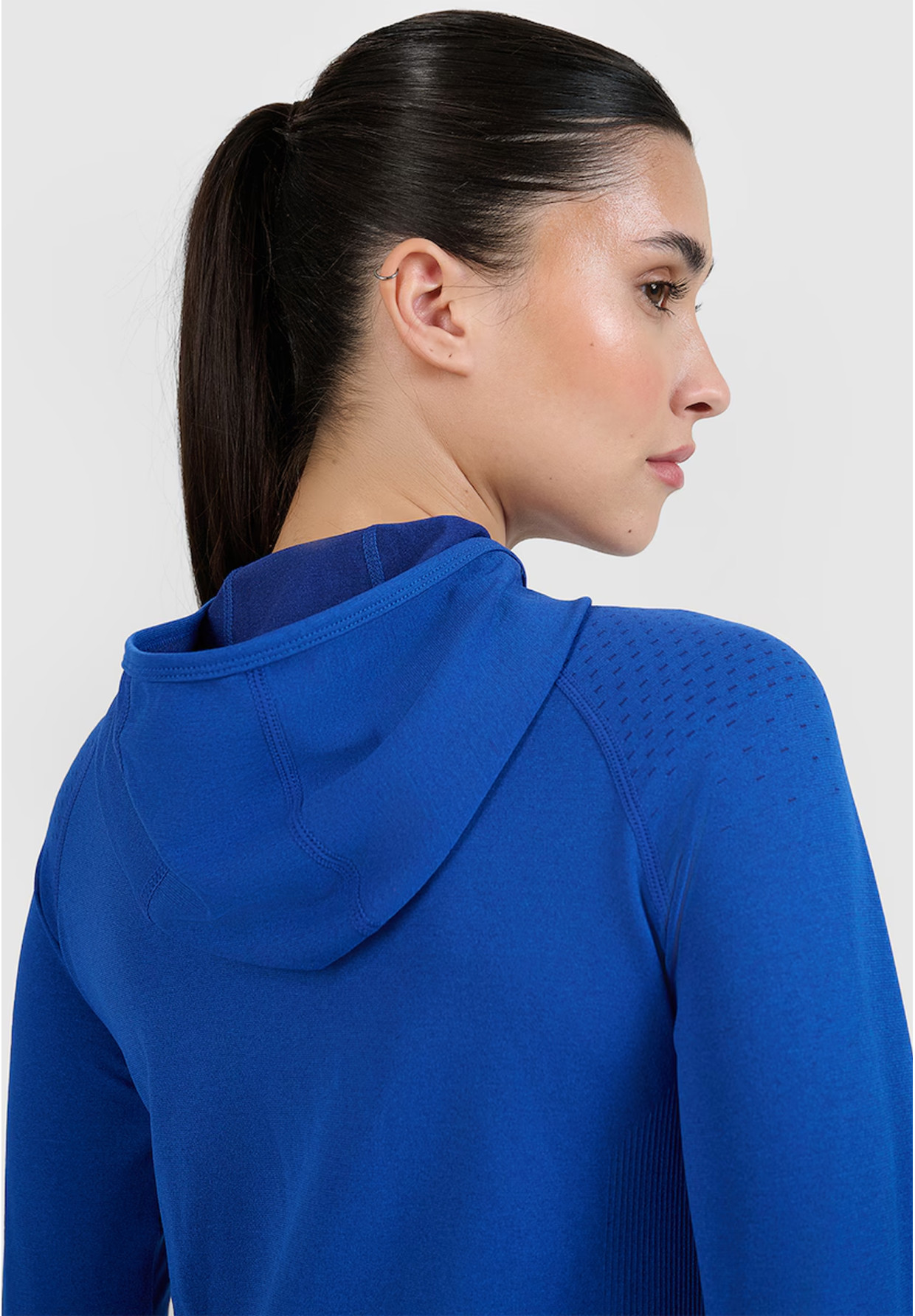 Bluza Damska 4F Treningowa Sportowa Rozpinana Do Biegania Niebieska 4FWSS25TFSWF474