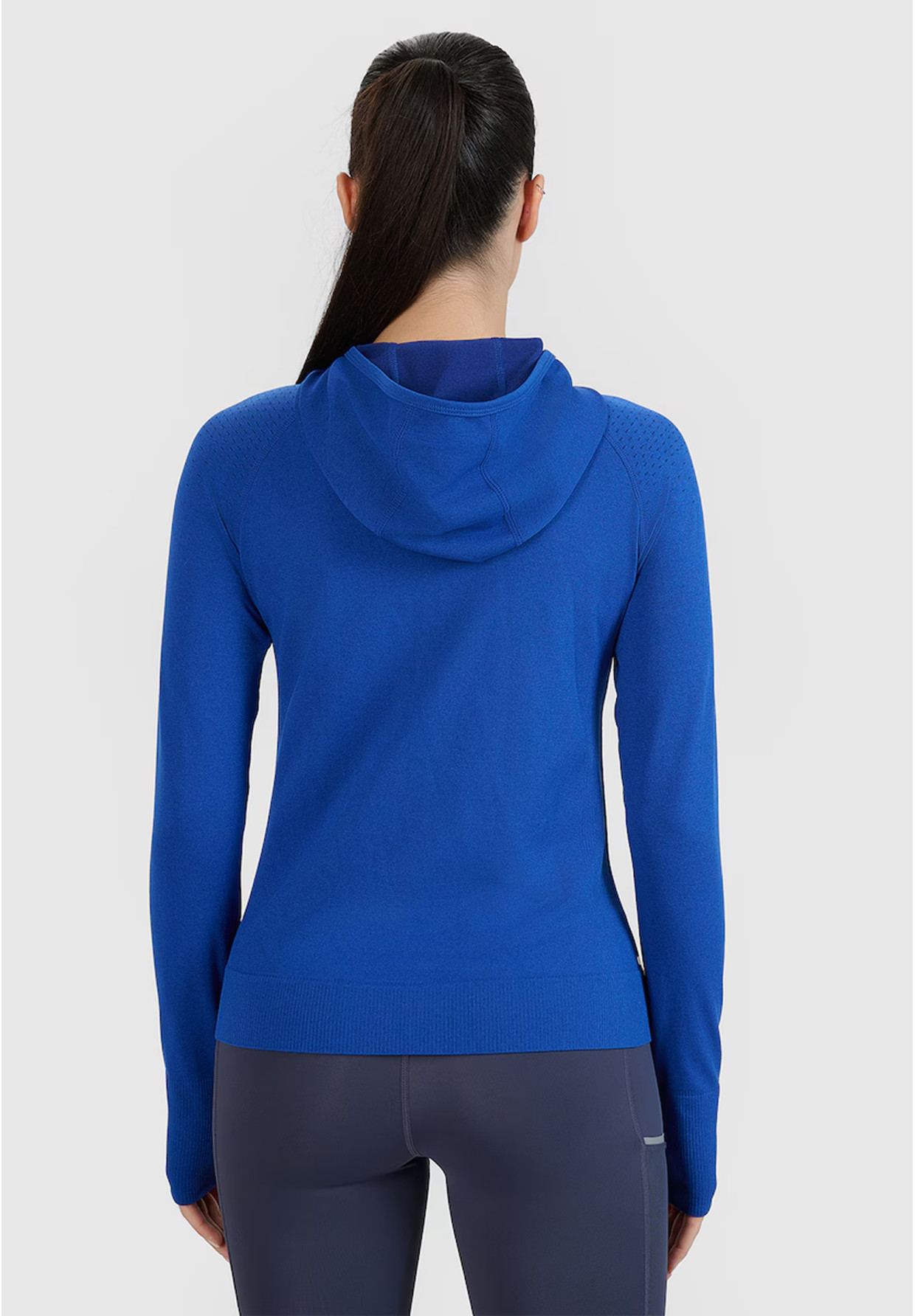 Bluza Damska 4F Treningowa Sportowa Rozpinana Do Biegania Niebieska 4FWSS25TFSWF474