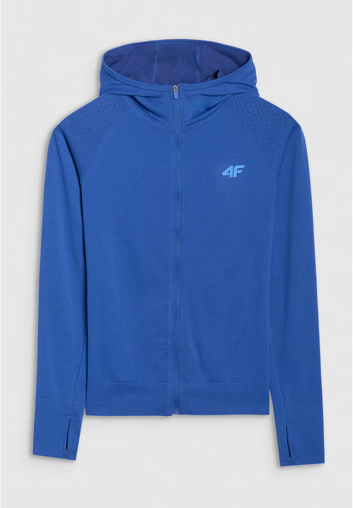 Bluza Damska 4F Treningowa Sportowa Rozpinana Do Biegania Niebieska 4FWSS25TFSWF474