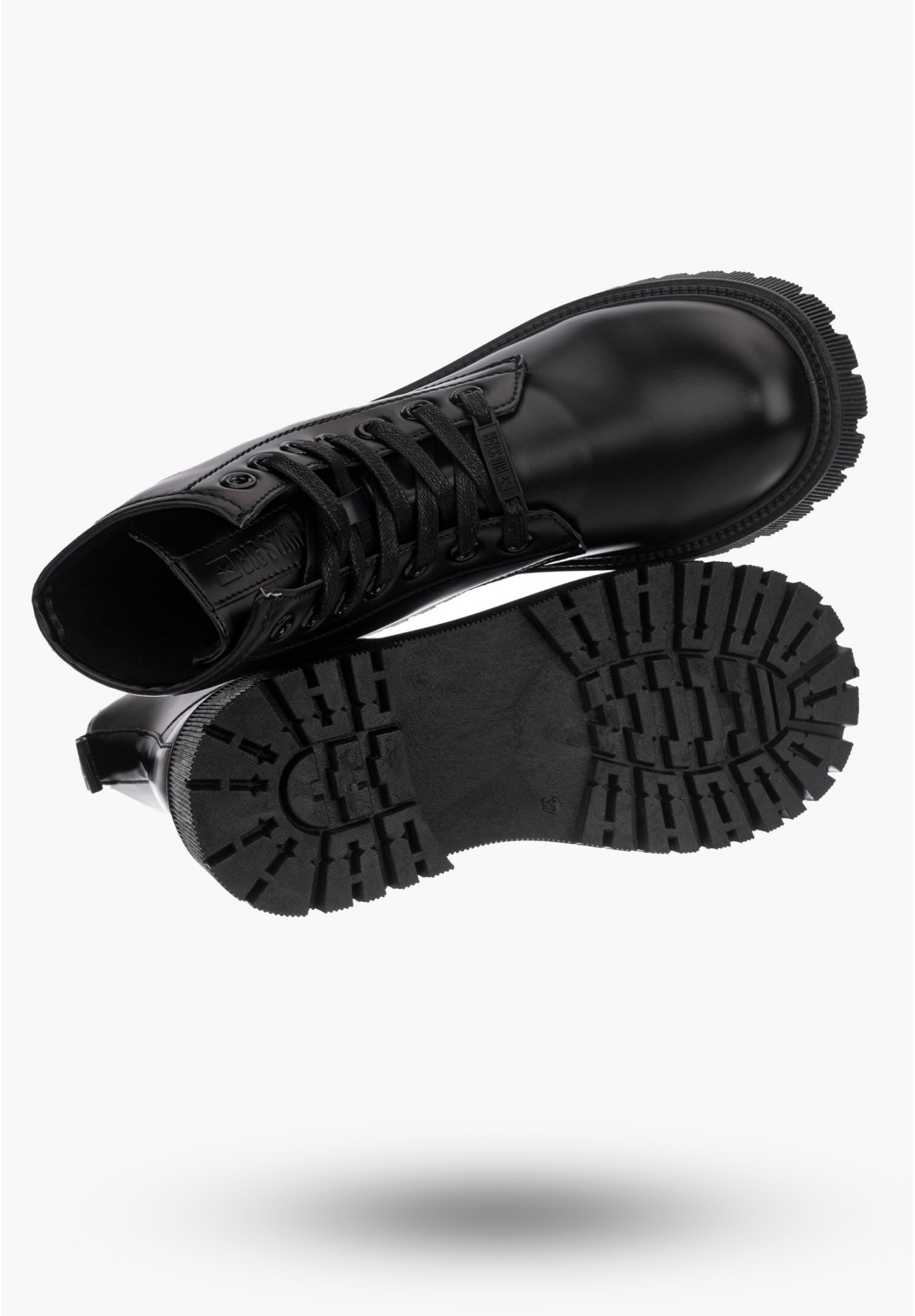 Botki Damskie Czarne BIG STAR MM274375