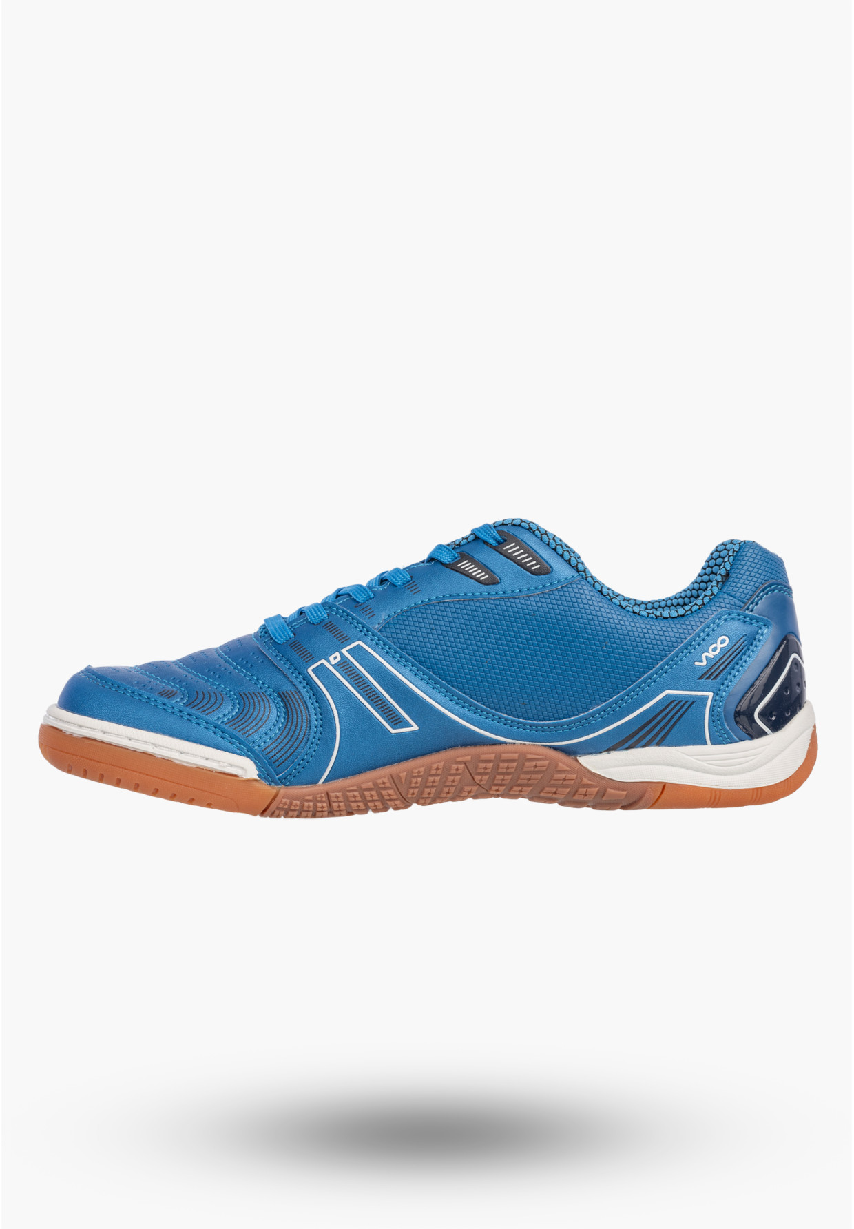 Sneakersy Męski Ekoskóra Sportowe Buty Halówki Niebieskie VICO
