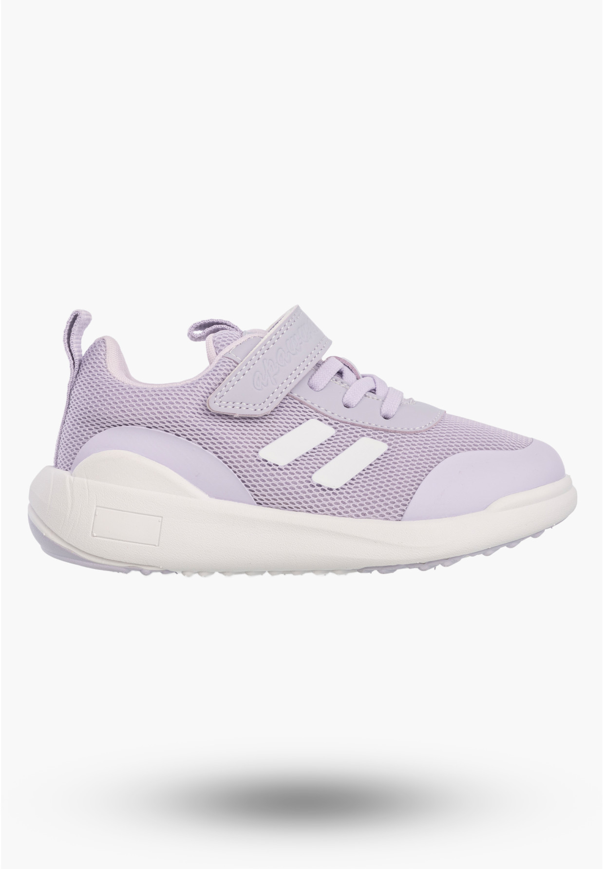 Sneakersy Dziecięce Buty Na Rzepy Sportowe Lekkie Fioletowe Apawwa N5057P