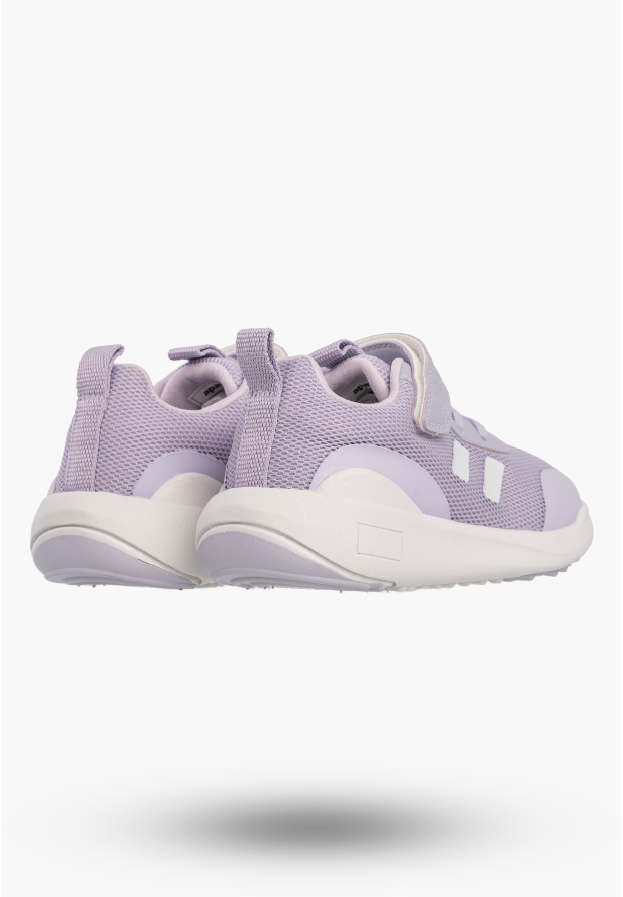 Sneakersy Dziecięce Buty Na Rzepy Sportowe Lekkie Fioletowe Apawwa N5057P