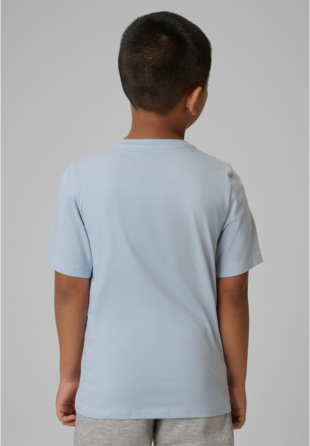 Koszulka Chłopięca 4F T-shirt Z Logo Sportowy Casual Jasny Niebieski 4FJWSS26TTSHM3006
