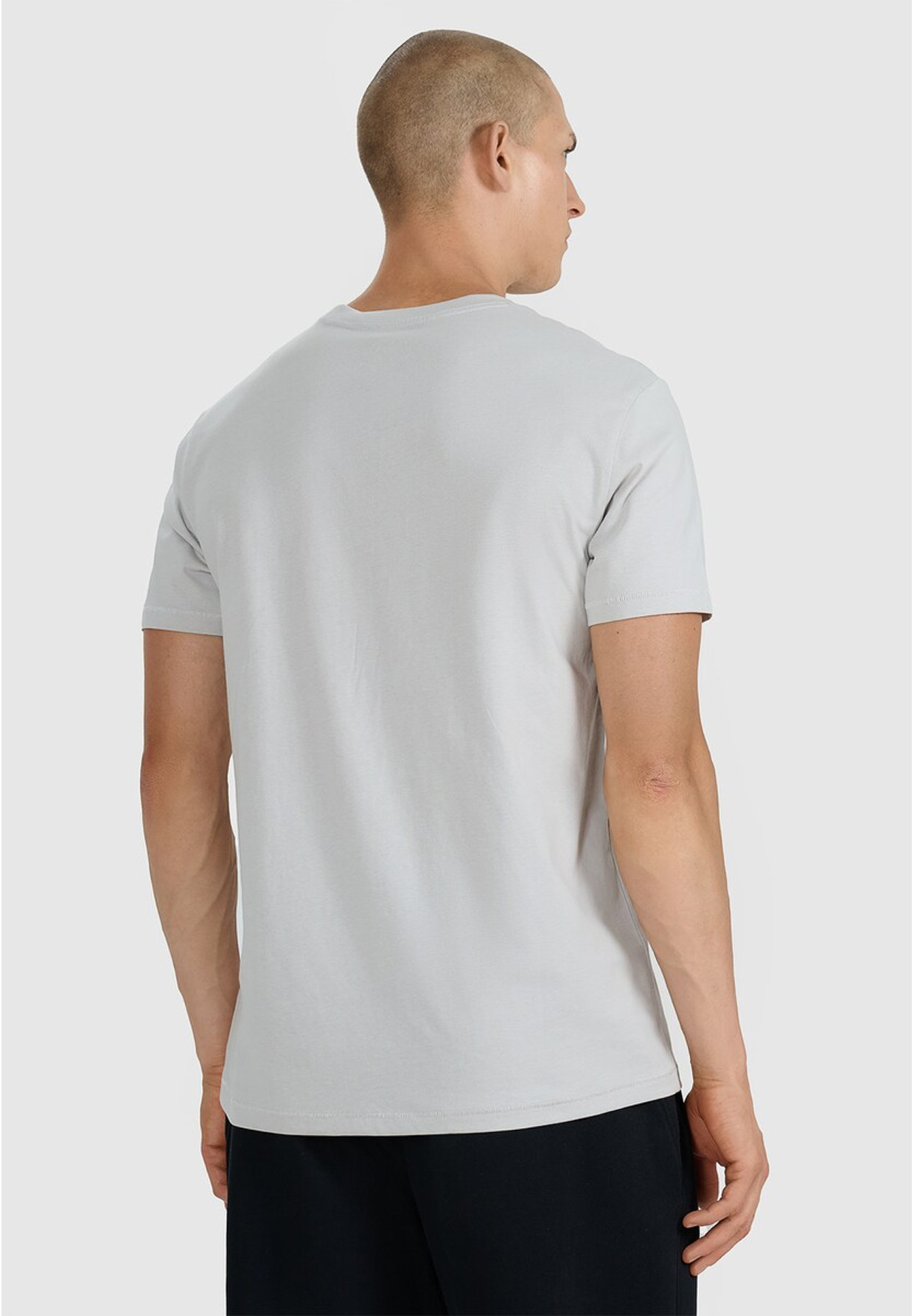 Koszulka Męska 4F T-shirt Z Nadrukiem Regular Szary 4FWAW25TTSHM2359