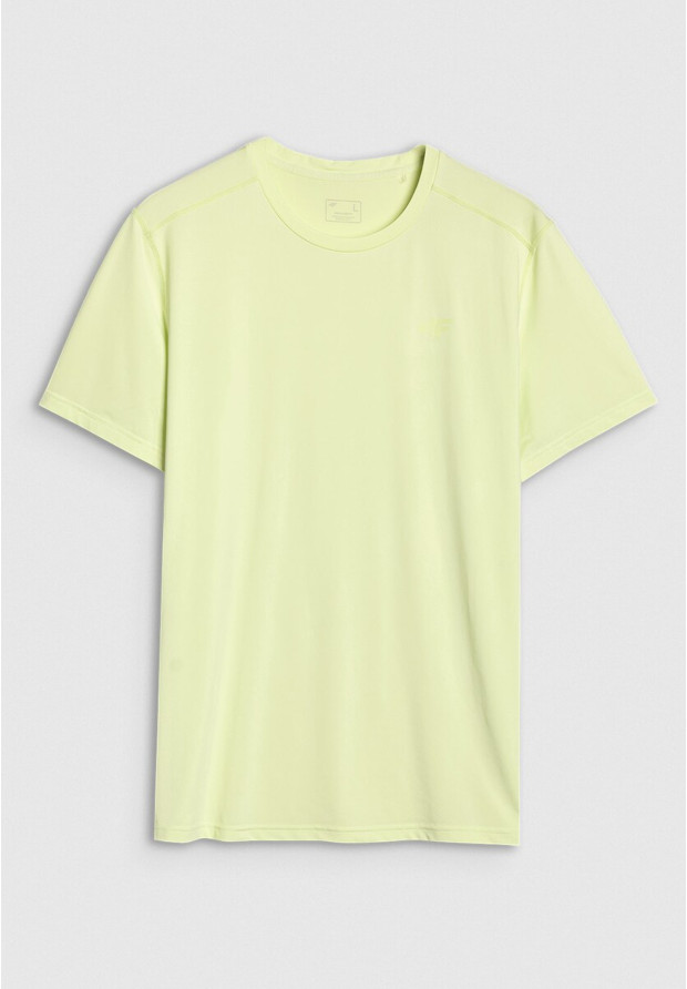 Koszulka Męska 4F T-shirt Treningowy Szybkoschnący Zielony 4FWSS25TFTSM1343