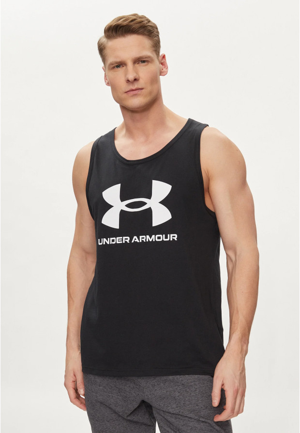 Czarny tank top męski Under Armour