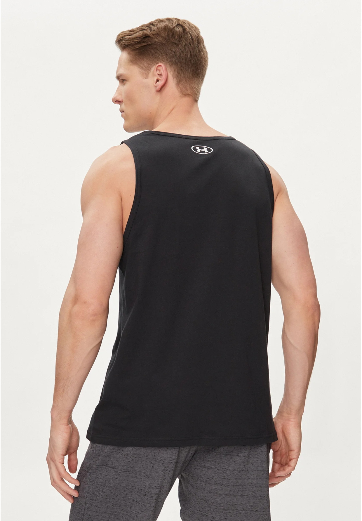Tank top Męski Under Armour Koszulka Bez Rękawów Czarny 1382883