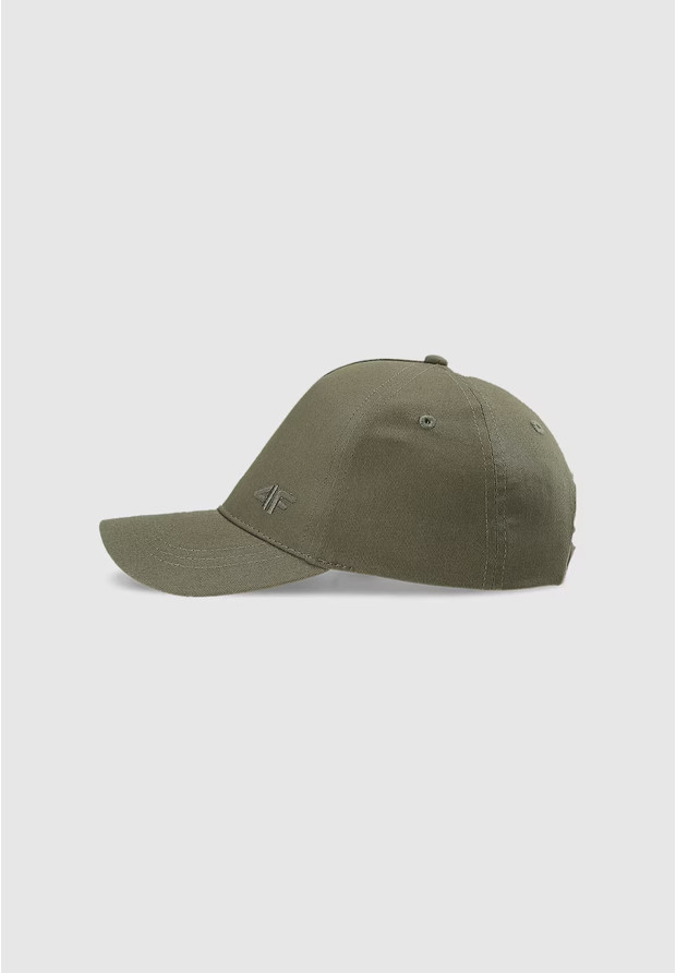 Czapka z daszkiem 4F Dziecięca Kaszkietówka Sportowa Khaki 4FJWSS25ACABU387