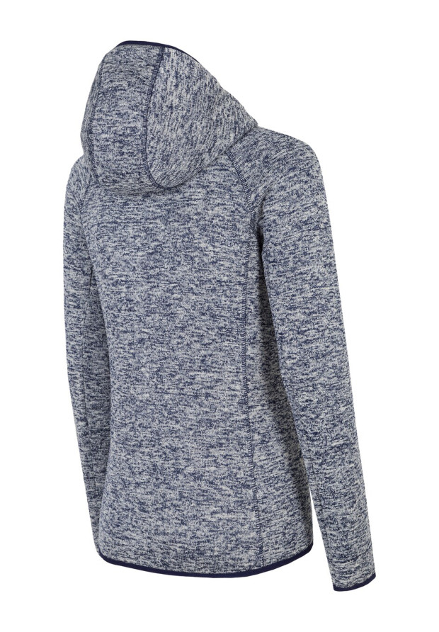 Bluza Damska 4F Sportowa Rozpinana Z Kapturem Granatowa H4Z18-PLD002