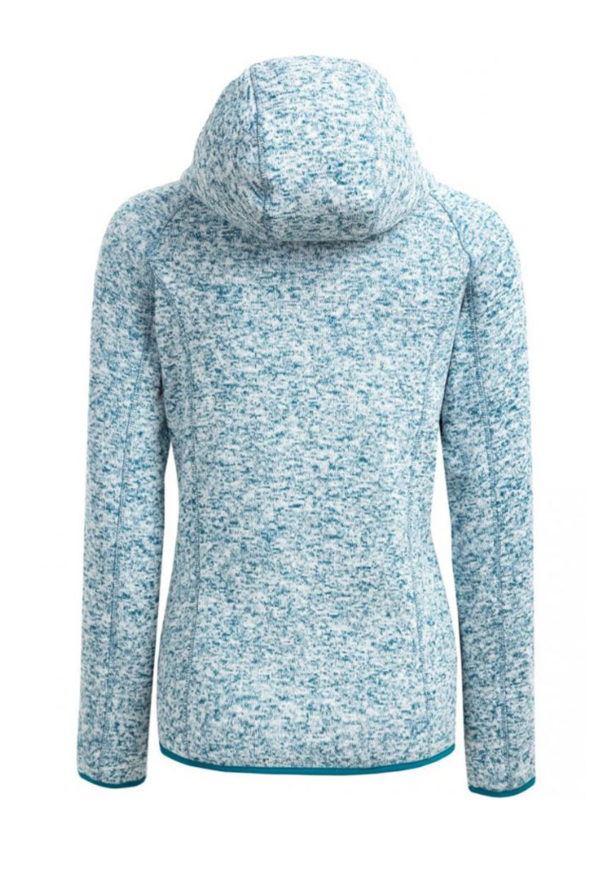 Bluza Damska Outhorn Sportowa Rozpinana Z Kapturem Niebieska HOZ18-PLD605