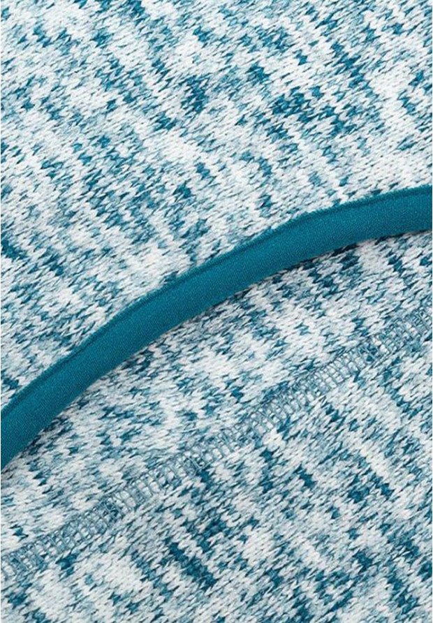 Bluza Damska Outhorn Sportowa Rozpinana Z Kapturem Niebieska HOZ18-PLD605