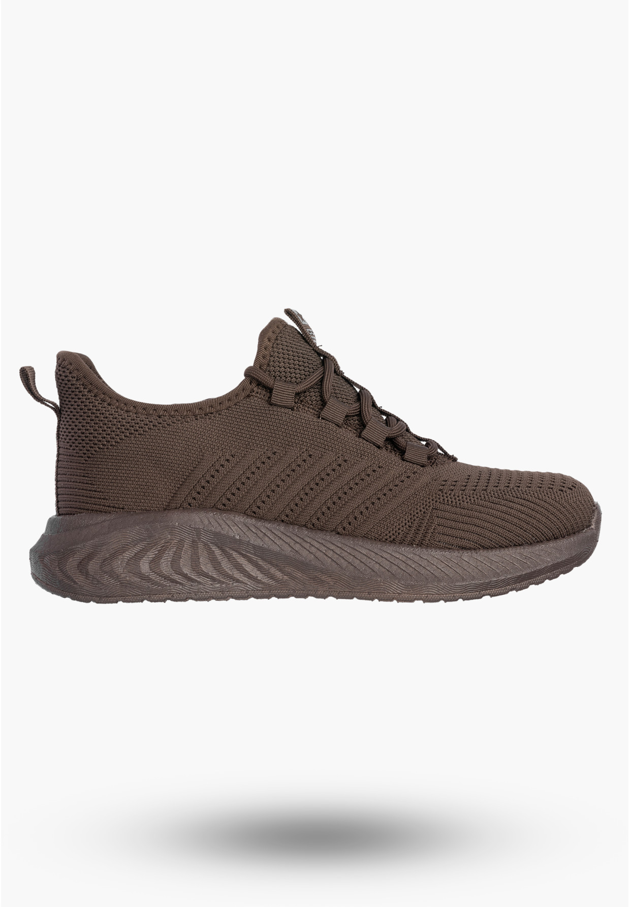 Sneakersy Damskie BIG STAR Buty Sportowe Lekkie Wsuwane Brązowe UU274055