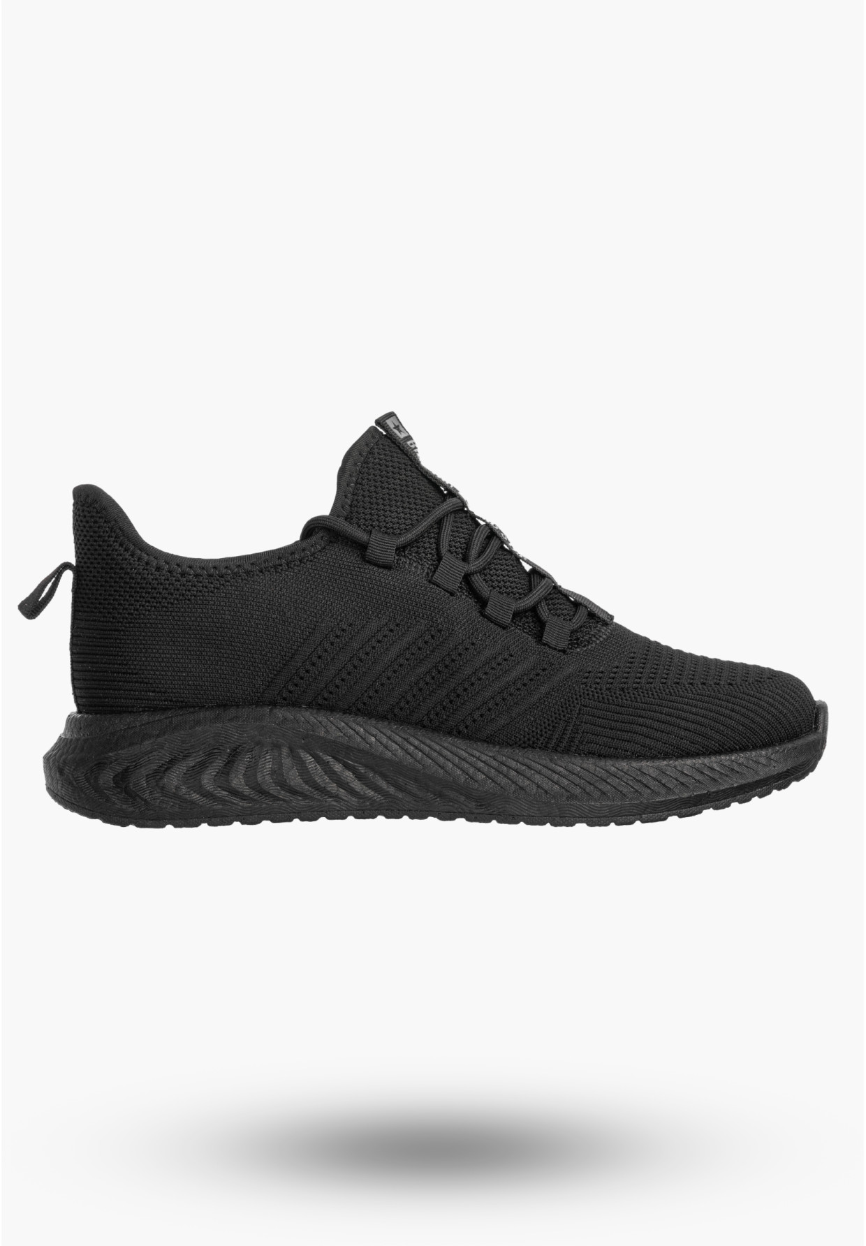 Sneakersy Męskie BIG STAR Buty Sportowe Lekkie Casual Czarne UU174003