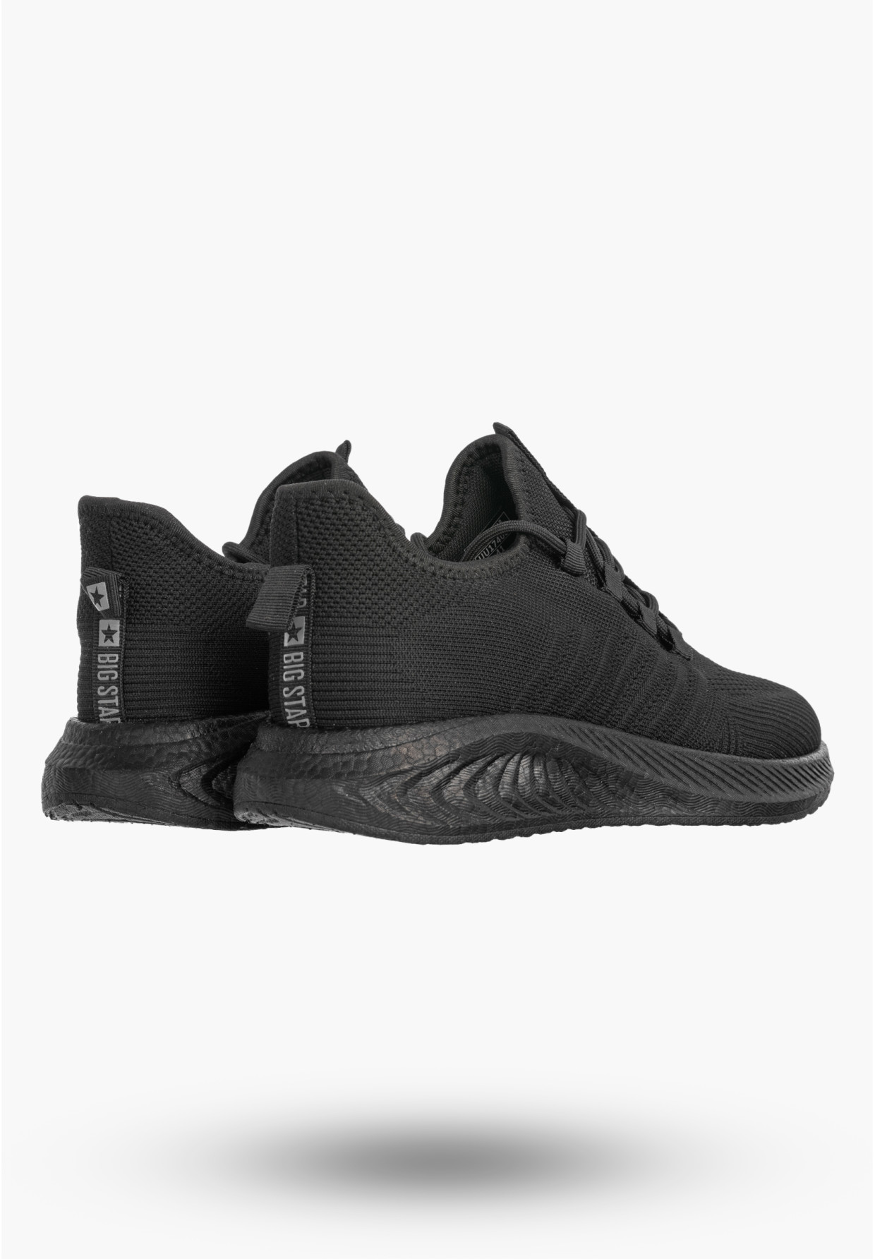 Sneakersy Męskie BIG STAR Buty Sportowe Lekkie Casual Czarne UU174003