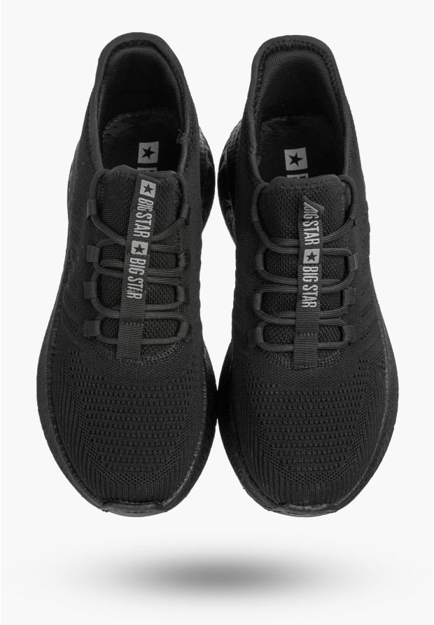 Sneakersy Męskie BIG STAR Buty Sportowe Lekkie Casual Czarne UU174003