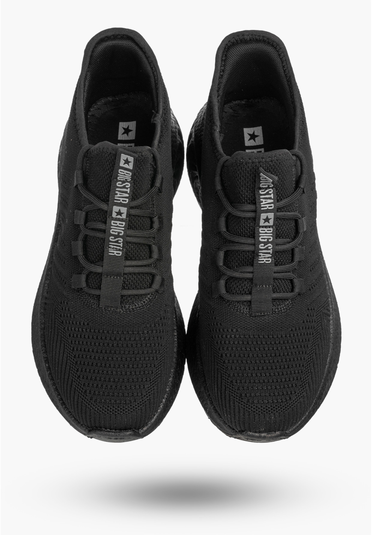 Sneakersy Męskie BIG STAR Buty Sportowe Lekkie Casual Czarne UU174003